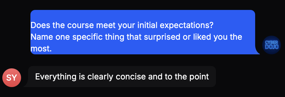 Participant review 5