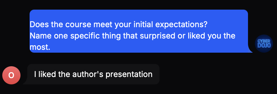 Participant review 6