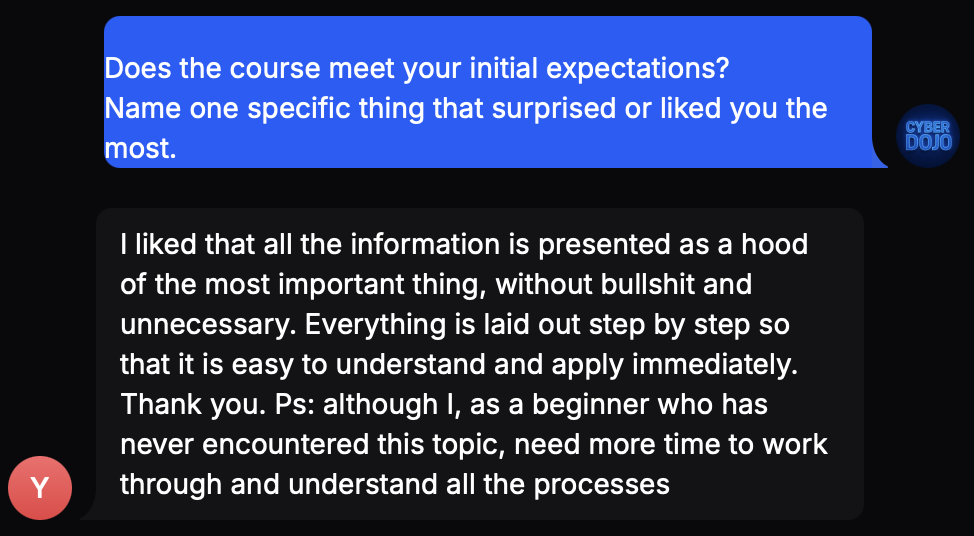 Participant review 7